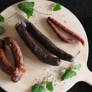 Chaschtele Knobli-Trockenwürste